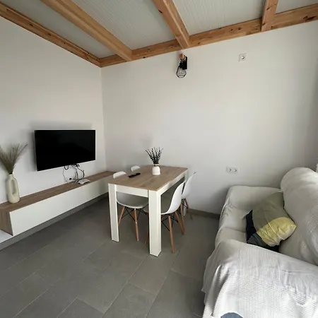Casita en el palmar cerca de la playa